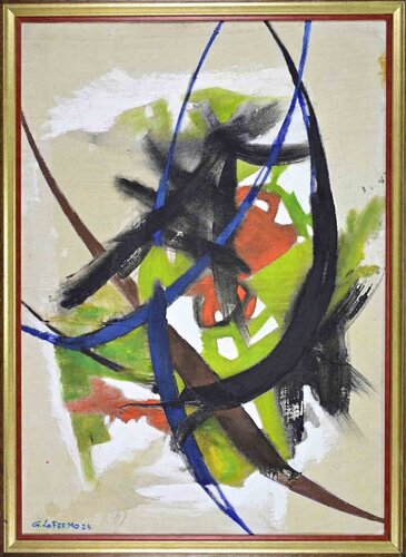 Abstract Composition van Giorgio Lo-Fermo, Schilderij te koop op Singulart