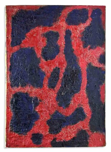 Hommage to Alberto Burri van Giorgio Lo-Fermo, Schilderij te koop op Singulart