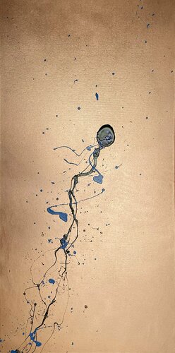 FLYING IN INFINITY von Alessio Luzzi, Malerei kaufen auf Singulart