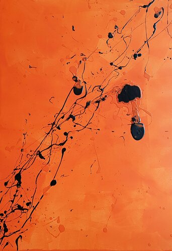 NIGHT'S INK von Alessio Luzzi, Malerei kaufen auf Singulart