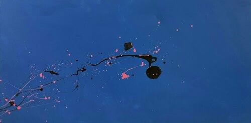 PINK STARS van Alessio Luzzi, Schilderij te koop op Singulart