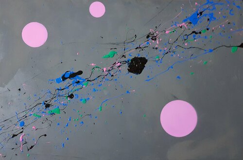 PINKSTELLAR van Alessio Luzzi, Schilderij te koop op Singulart