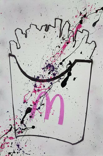 BIG ART MENÚ 2 van Alessio Luzzi, Schilderij te koop op Singulart