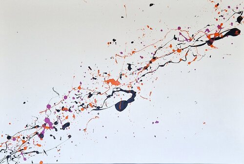 FLASHES OF COLOR 9 von Alessio Luzzi, Malerei kaufen auf Singulart