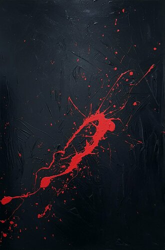 RED PASSION van Alessio Luzzi, Schilderij te koop op Singulart