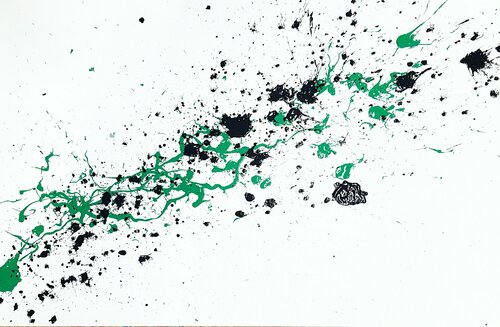 GREEN SOUL von Alessio Luzzi, Malerei kaufen auf Singulart