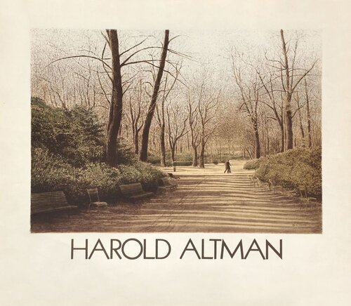 Paris Luxembourg - November shadow by Harold Altman, Print for Sale on Singulart