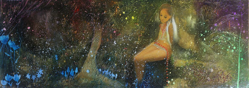 Untitled (Somewhere just beyond my reach) by Michael Andrew Law Cheuk Yui, Painting for Sale on Singulart