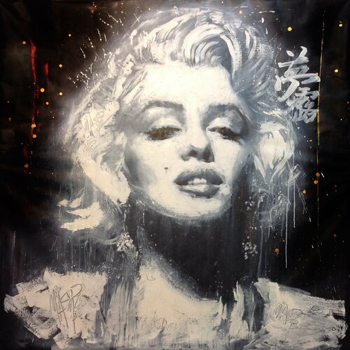 Untitled Marilyn Monroe Painting by Michael Andrew Law Cheuk Yui, Painting for Sale on Singulart