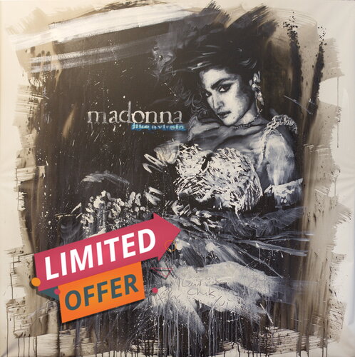 Untitled (Madonna Like a Virgin by Steven Meisel) by Michael Andrew Law Cheuk Yui, Painting for Sale on Singulart