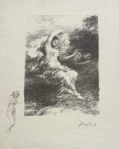 Lydé by Henri Fantin-Latour, Print for Sale on Singulart