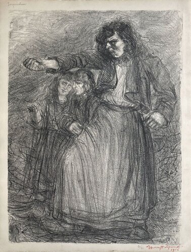 Imprécation by Henry de-Groux, Print for Sale on Singulart