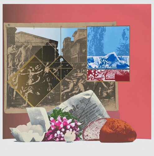 L'enlèvement des Sabines d'après Poussin von Herman Braun-Vega, Druck kaufen auf Singulart