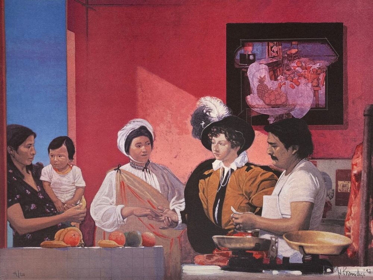 La diseuse de bonne aventure Herman Braun-Vega Druck zu verkaufen