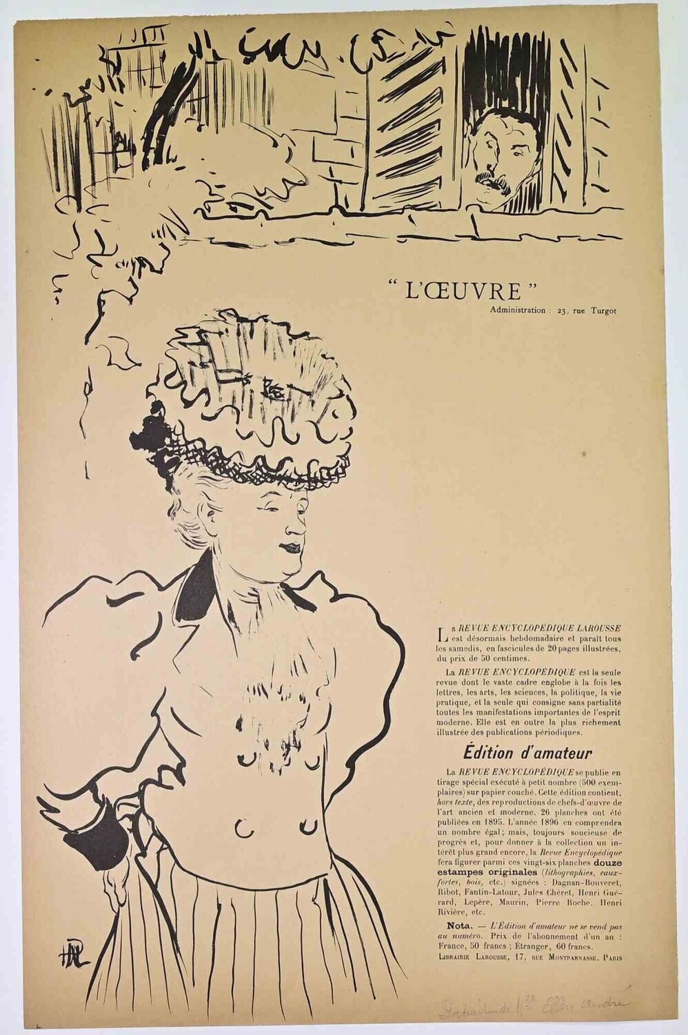 L'Oeuvre Hermann Paul Stampa in vendita