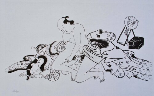 Plaisir du voyageur by Moronobu Moronobu, Print for Sale on Singulart