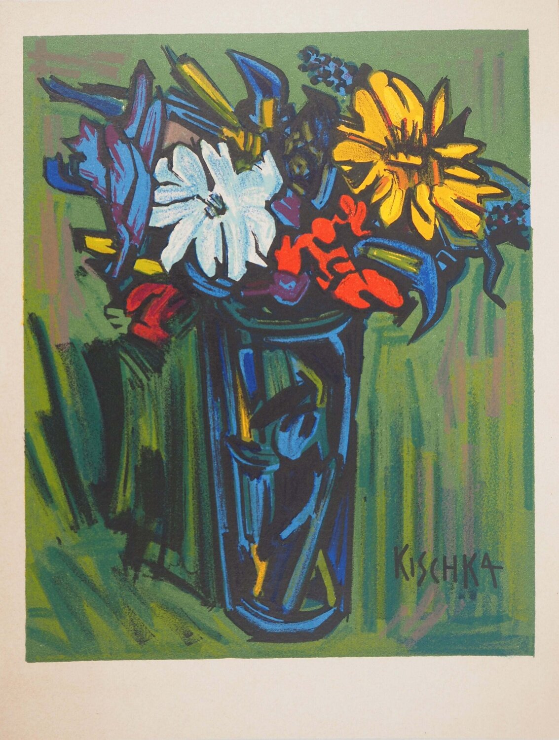 Bouquet de fleurs Isis Kischka Édition à vendre
