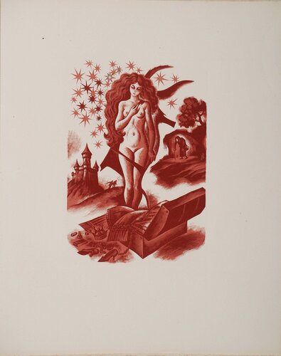 Les contes: La reine nue by Jacques Boullaire, Print for Sale on Singulart