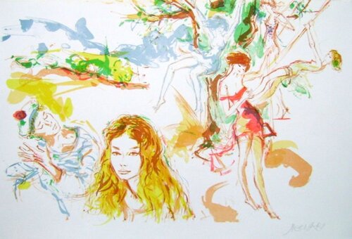 Les joues en feu VI von Jacques Pecnard, Druck kaufen auf Singulart