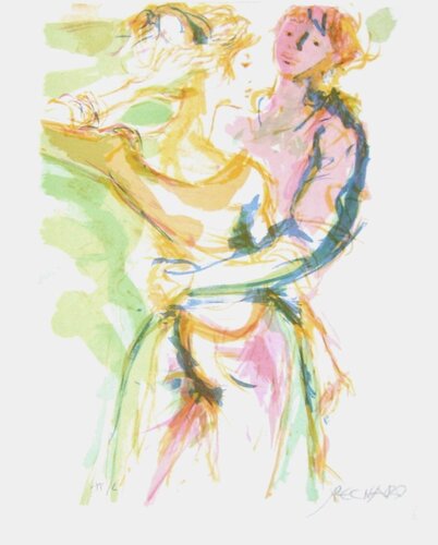 Les joues en feu I von Jacques Pecnard, Druck kaufen auf Singulart