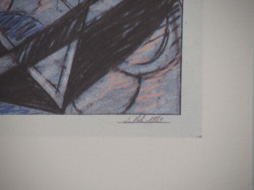 JACQUES POLI ジャック・ポリ リトグラフ ポトフィリオ オウム