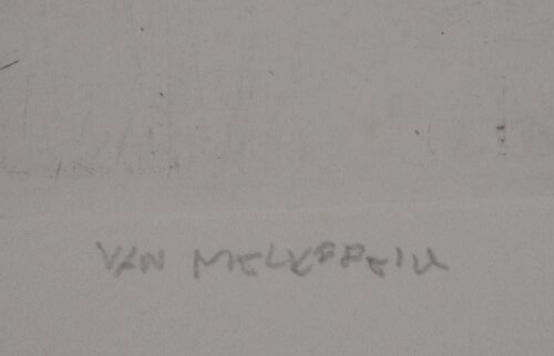  Femme nue allongée Jacques Van-Melkebeke