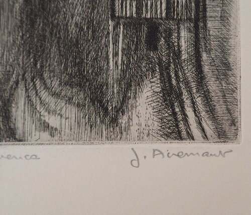 Vue sur une maison Janine Acremant