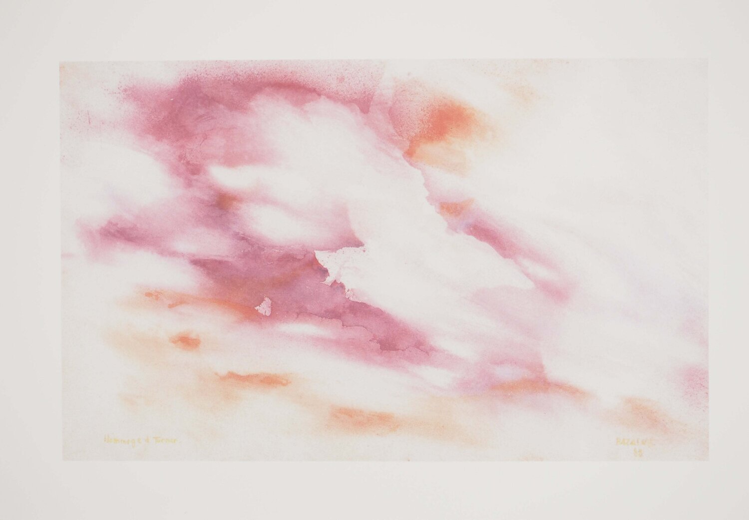 Hommage à Turner Jean Bazaine Impresión en venta