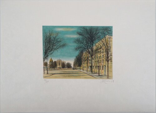 Boulevard des Invalides Jean Carzou