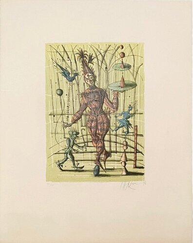 L'Arlequin by Jean Carzou, Print for Sale on Singulart