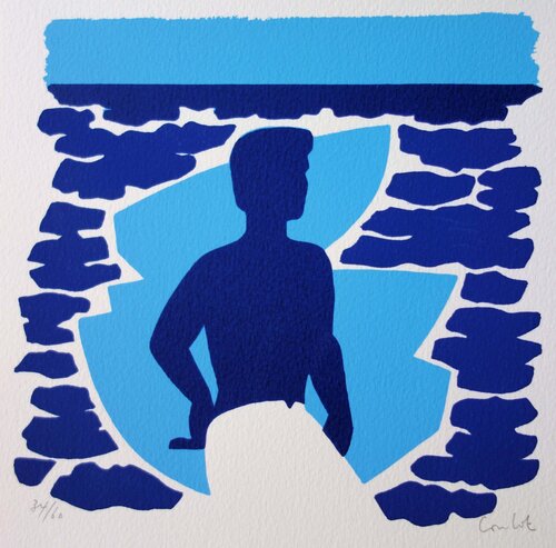 Face à la Mer von Jean Coulot, Druck kaufen auf Singulart