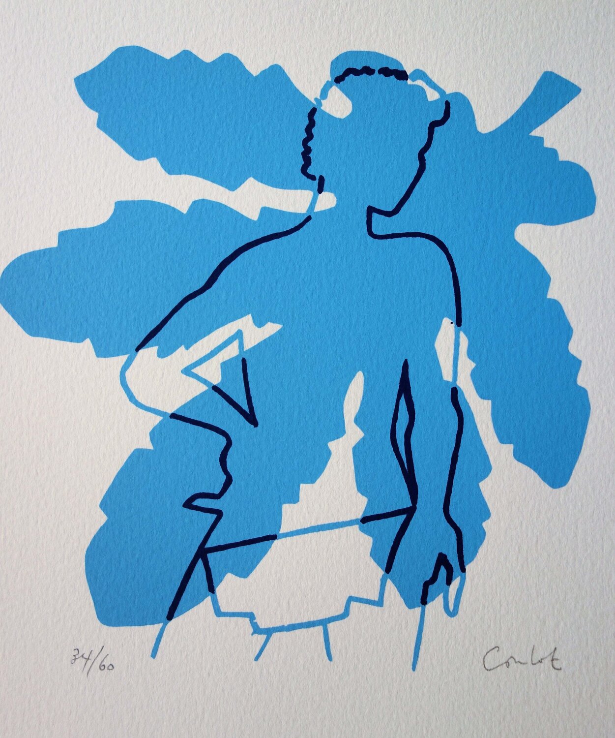 L'Homme et le Chêne Jean Coulot Druck zu verkaufen