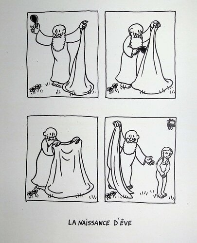 La naissance d'Eve von Jean Effel, Druck kaufen auf Singulart