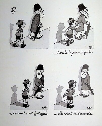 L'ombre fatiguée by Jean Effel, Print for Sale on Singulart