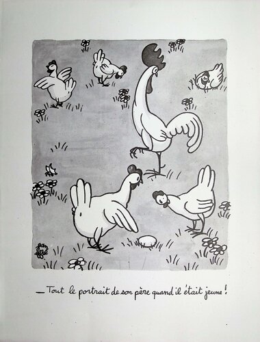 Le portrait de son père by Jean Effel, Print for Sale on Singulart