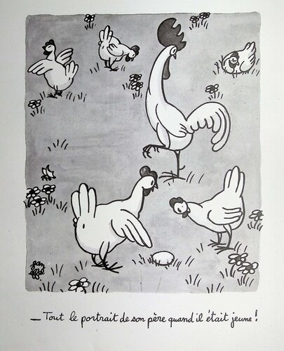 Le portrait de son père by Jean Effel, Print for Sale on Singulart