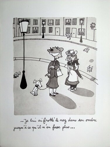 Le petit chienchien by Jean Effel, Print for Sale on Singulart