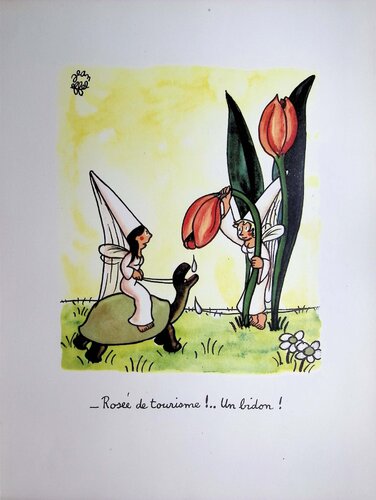 La rosée de tourisme by Jean Effel, Print for Sale on Singulart