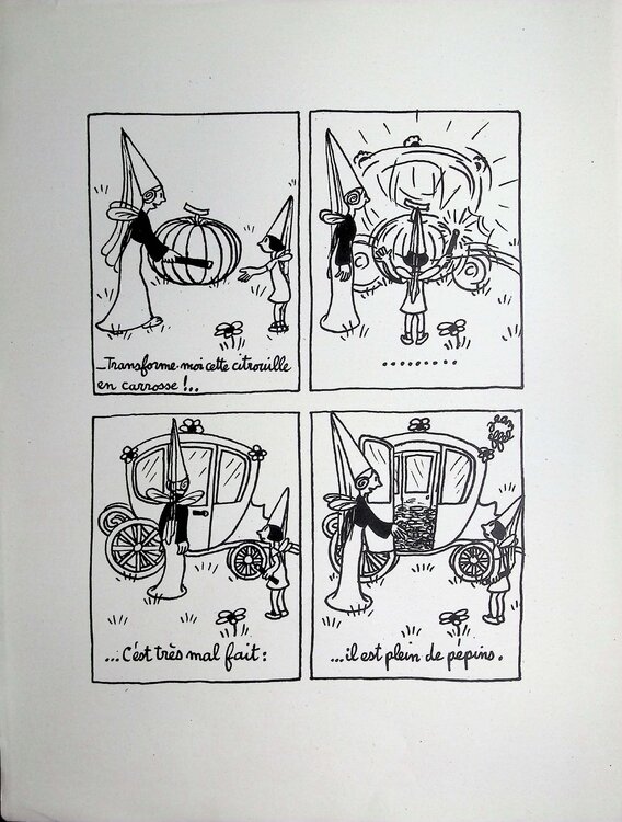 La citrouille et le carrosse Jean Effel