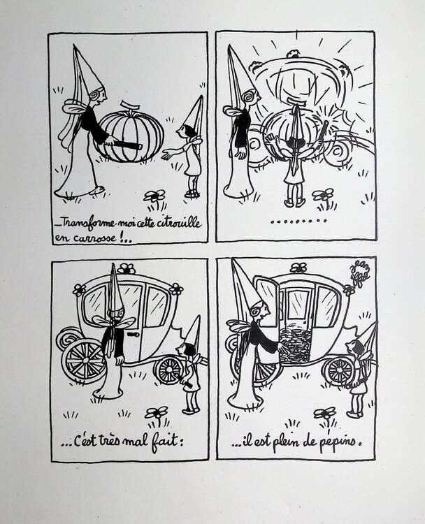 La citrouille et le carrosse Jean Effel