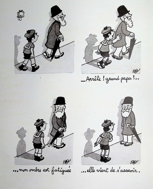 L'ombre fatiguée Jean Effel