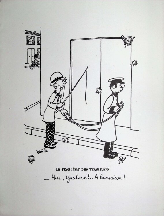 Le chauffeur Jean Effel
