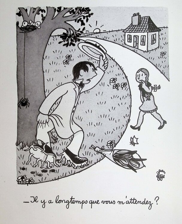 L'amoureux patient Jean Effel