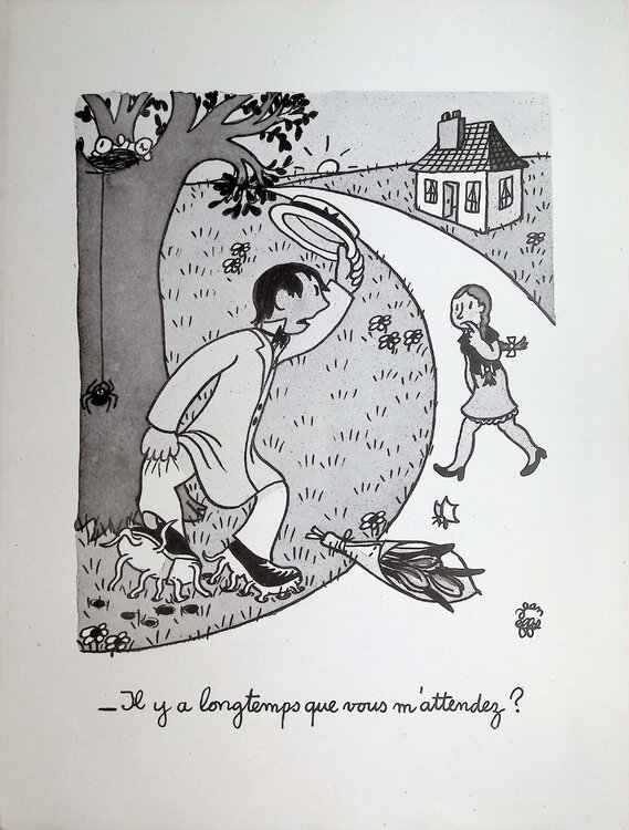 L'amoureux patient Jean Effel