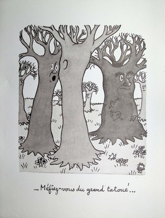 L'arbre tatoué Jean Effel