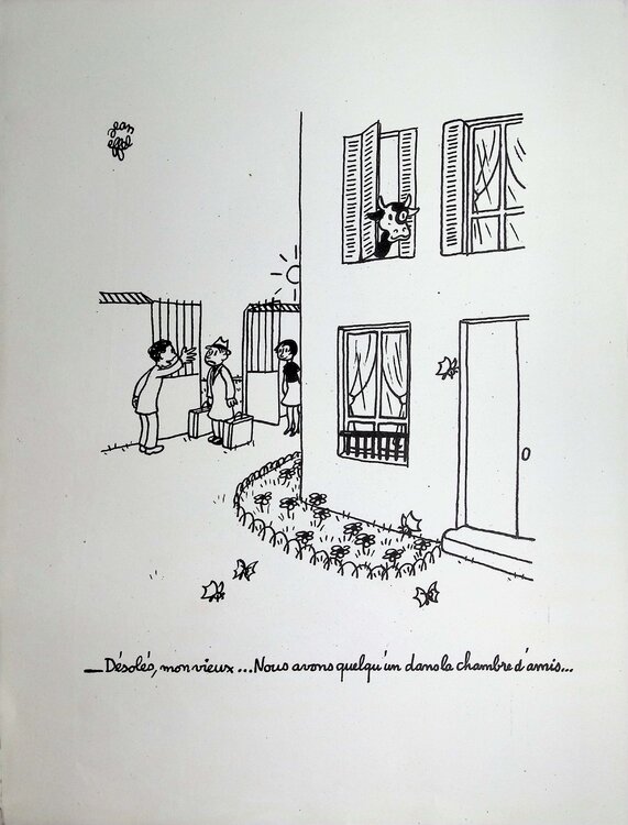 La chambre d'amis Jean Effel