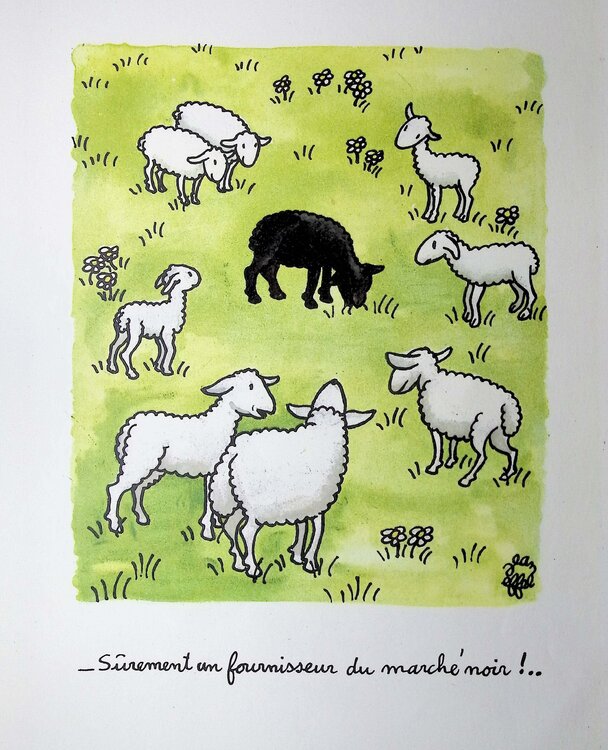 Le marché noir Jean Effel