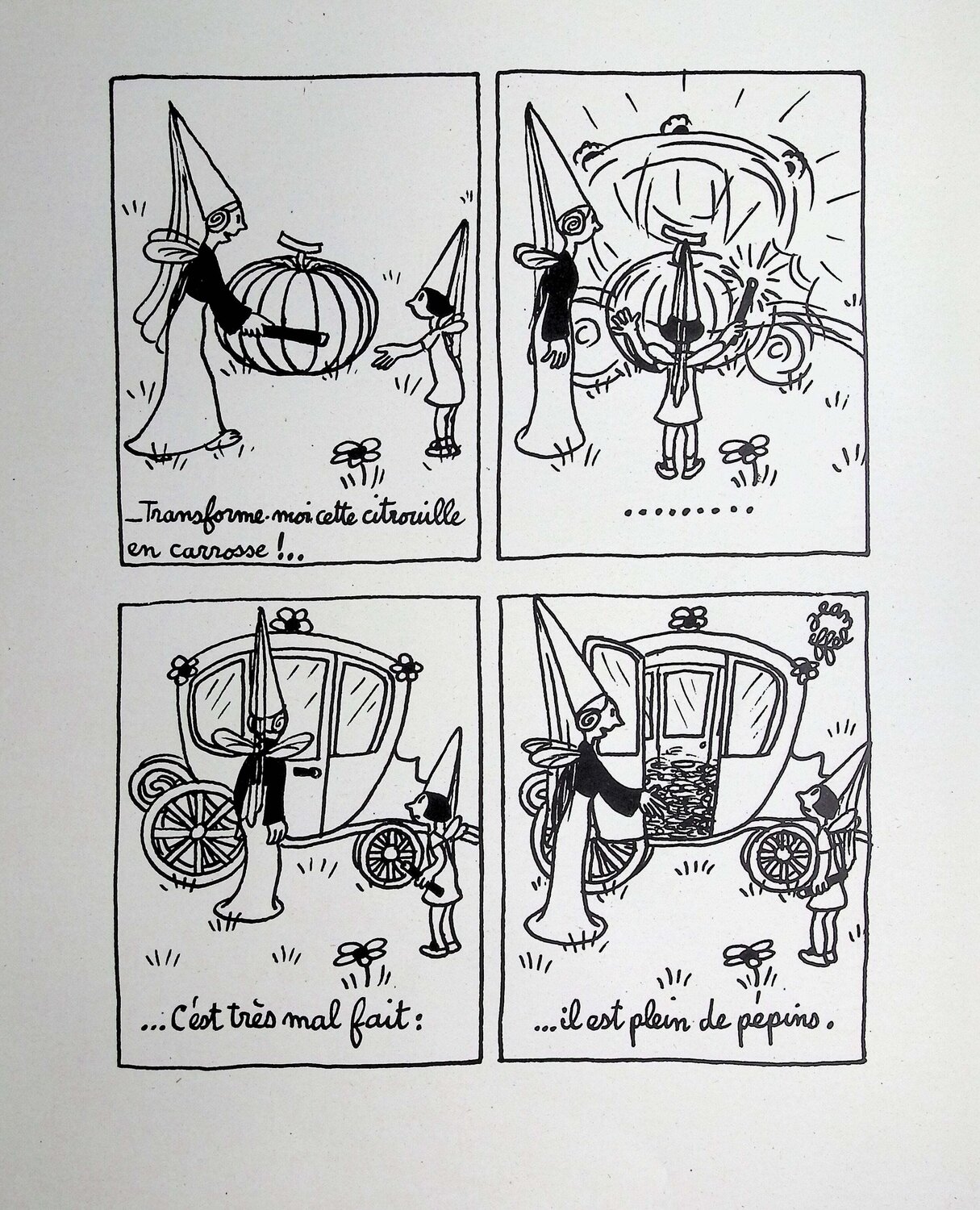 La citrouille et le carrosse Jean Effel