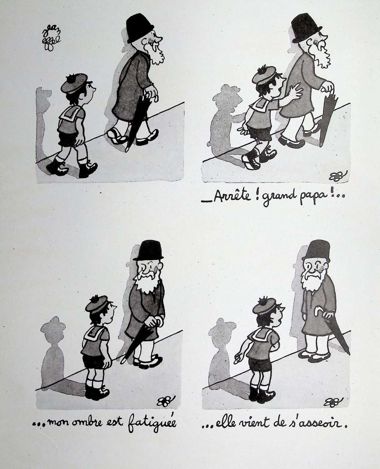 L'ombre fatiguée Jean Effel