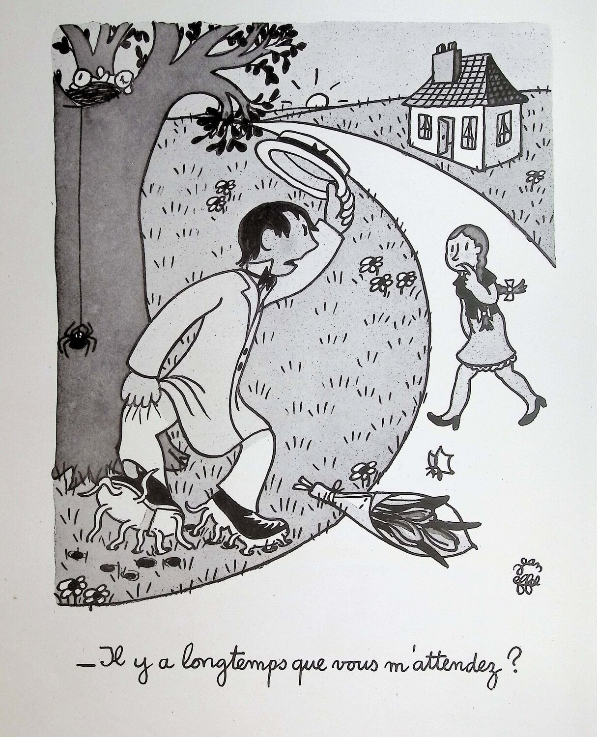 L'amoureux patient Jean Effel